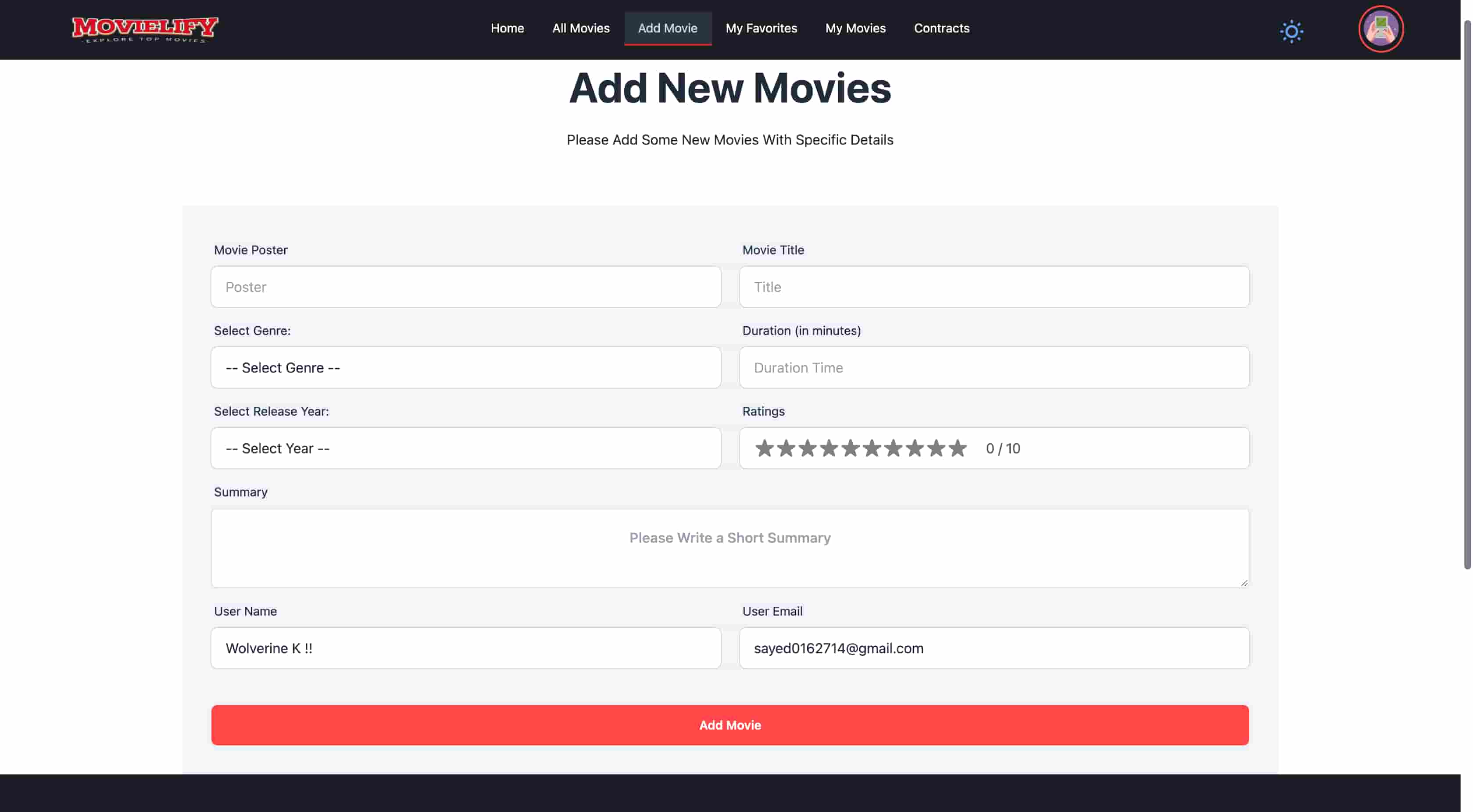 Add Movies